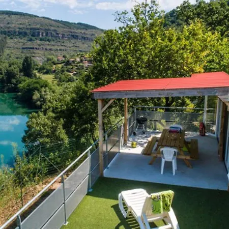 Mobil Avec Terrasse - 4 Personnes - Api-1-52-1165 Kemping *